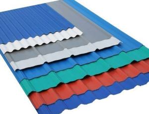 Colour coated roofing sheets